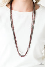 Load image into Gallery viewer, Colorful Calamity- Red Necklace