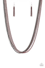 Load image into Gallery viewer, Colorful Calamity- Red Necklace