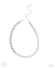 Load image into Gallery viewer, Abstract Adventure - Silver/ Abstract Advocate - Silver Necklace  SET