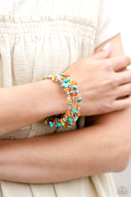 Load image into Gallery viewer, Stacking Stones Orange Bracelet