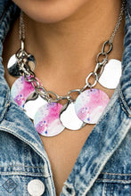 Load image into Gallery viewer, Tie Dyed Drama-Multi Necklace