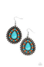 Load image into Gallery viewer, Sagebrush Sabbatical Blue Earrings