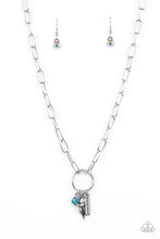 Load image into Gallery viewer, Inspired Songbird Blue Necklace