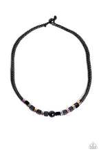 Load image into Gallery viewer, Oil Spill Orbit Urban Necklace