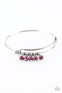 All Roads Lead To Roam Purple Bracelet