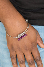 Load image into Gallery viewer, All Roads Lead To Roam Purple Bracelet
