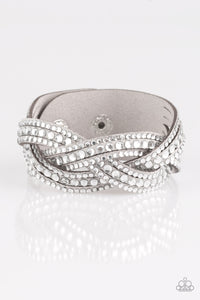 Bring On the Bling- Silver Bracelet