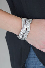 Load image into Gallery viewer, Bring On the Bling- Silver Bracelet
