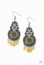 Load image into Gallery viewer, Courageously Congo- Yellow Earring
