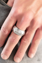 Load image into Gallery viewer, Industrial Mechanic Silver Ring
