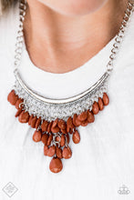 Load image into Gallery viewer, Rio Rainfall Brown Necklace
