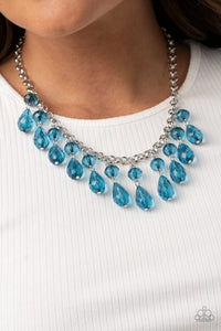 Crystal Enchantment Blue Necklace