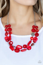 Load image into Gallery viewer, Oceanic Opulence Red Necklace
