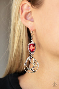 Galactic Drama Red Earring