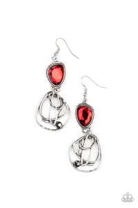 Galactic Drama Red Earring