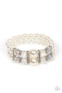 Timelessly Tea Party White Bracelet