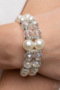 Timelessly Tea Party White Bracelet