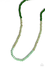 Load image into Gallery viewer, Backstage Beauty Necklace/ Backstage Beading Bracelet Set- Green
