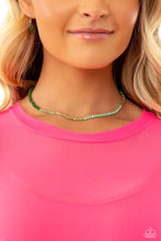 Load image into Gallery viewer, Backstage Beauty Necklace/ Backstage Beading Bracelet Set- Green
