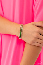 Load image into Gallery viewer, Backstage Beauty Necklace/ Backstage Beading Bracelet Set- Green

