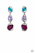 Load image into Gallery viewer, Dimensional Dance- Multi Post Earring
