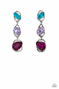 Dimensional Dance- Multi Post Earring