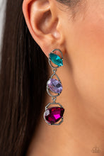 Load image into Gallery viewer, Dimensional Dance- Multi Post Earring
