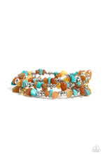 Load image into Gallery viewer, Stacking Stones Orange Bracelet
