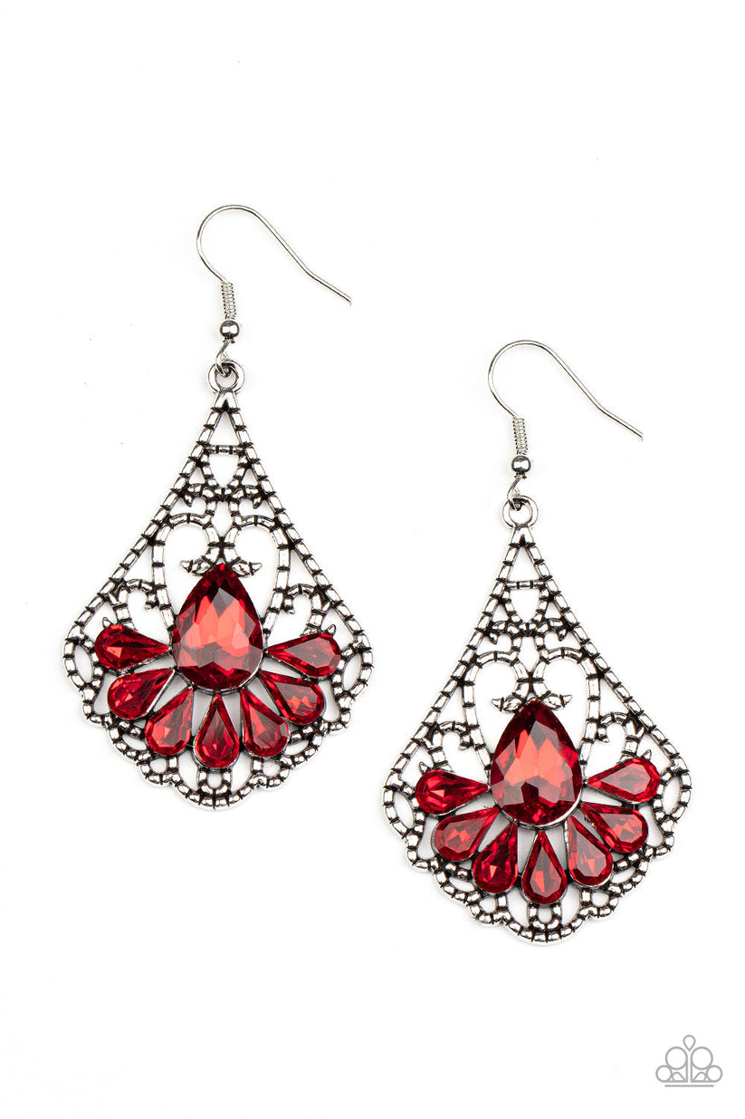 Exemplary Elegance- Red Earring