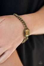 Load image into Gallery viewer, Command and Conquer Brass Bracelet
