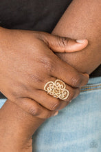 Load image into Gallery viewer, Regal Regalia Gold Ring
