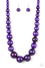 Load image into Gallery viewer, Effortlessly Everglades Purple Necklace
