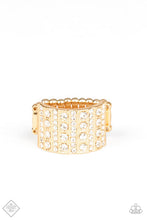 Load image into Gallery viewer, Diamond Drama Gold Ring
