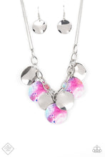 Load image into Gallery viewer, Tie Dyed Drama-Multi Necklace
