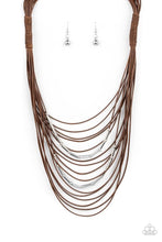 Load image into Gallery viewer, Nice Cord-ination Brown Necklace

