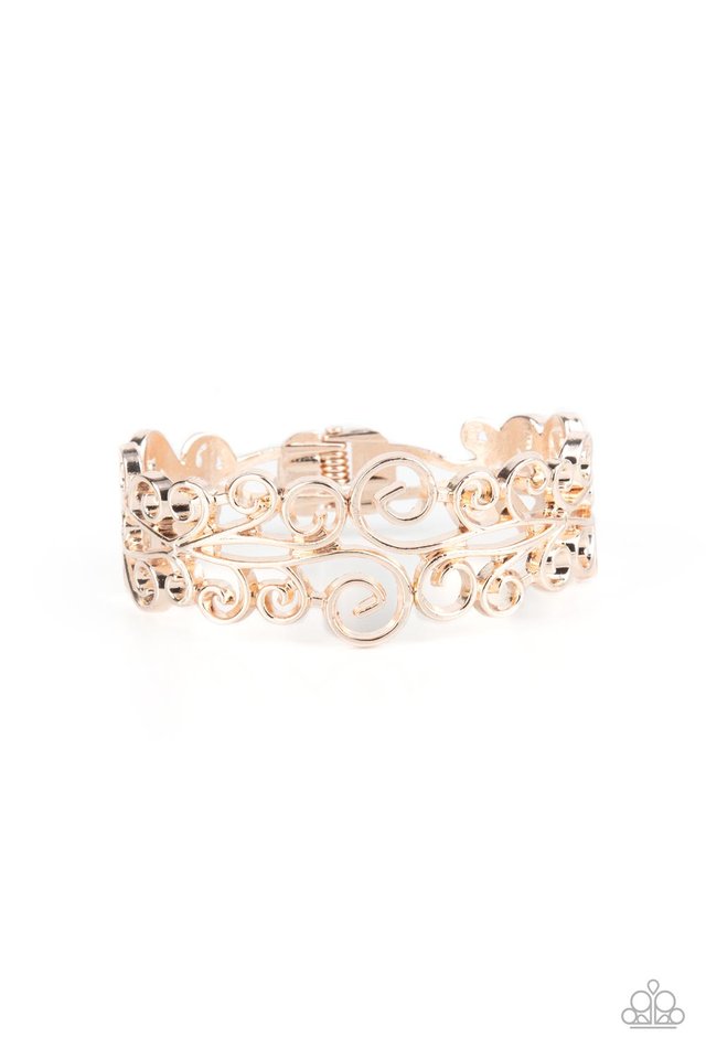Dressed To Frill Rose Gold Bracelet