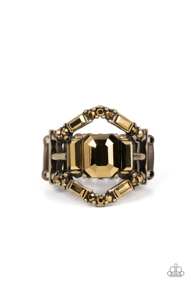 Jazzy Jewels Brass Ring
