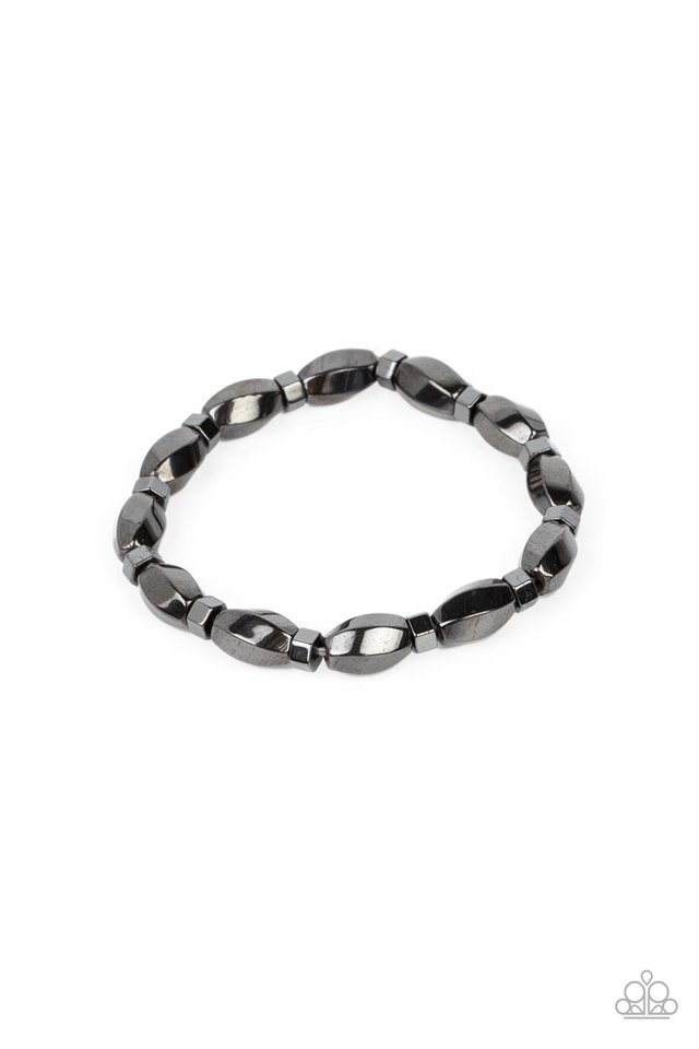 Magnetic Mantra Black Urban Bracelet