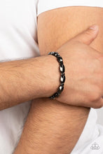 Load image into Gallery viewer, Magnetic Mantra Black Urban Bracelet
