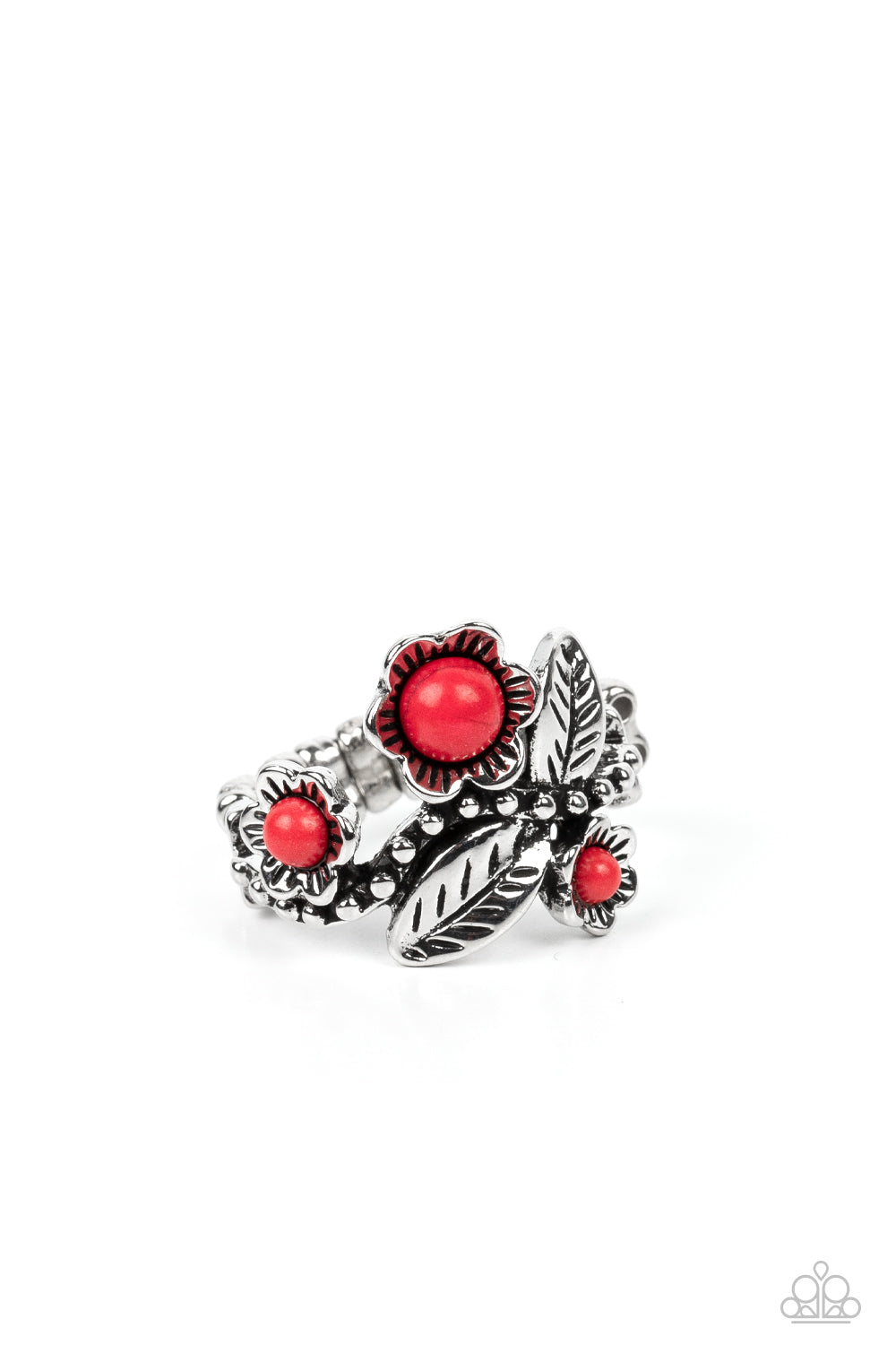 Woodland Wildflower Red Ring