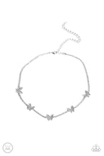Load image into Gallery viewer, Fluttering Fanatic White Necklace
