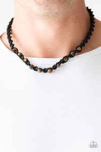 The Ultimate Discoverer- Black necklace